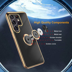 Slim Thin Finger Ring Case For Samsung S22 Series - Libiyi