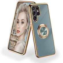 Laden Sie das Bild in den Galerie-Viewer, Slim Thin Finger Ring Case For Samsung S22 Series - Libiyi