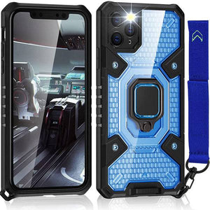 Super Cooling Armor Ring Honeycomb style Case For iPhone - Libiyi