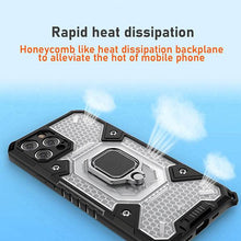 Charger l&#39;image dans la galerie, Super Cooling Armor Ring Honeycomb style Case For iPhone - Libiyi