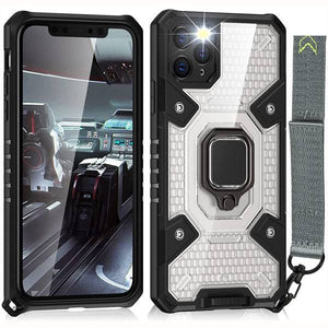 Super Cooling Armor Ring Honeycomb style Case For iPhone - Libiyi