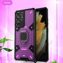 Charger l&#39;image dans la galerie, Super Cooling Armor Ring Honeycomb style Case For Samsung - Libiyi