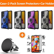 Laden Sie das Bild in den Galerie-Viewer, Super Cooling Armor Ring Honeycomb style Case For Samsung - Libiyi