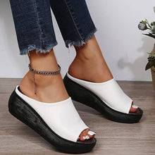 Carregar imagem no visualizador da galeria, Libiyi Women&#39;s Leather Sole Slippers - Libiyi