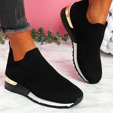 Carregar imagem no visualizador da galeria, Libiyi Elastic Slip-on Flat Shoes - Libiyi