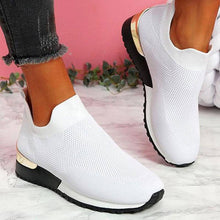 Carregar imagem no visualizador da galeria, Libiyi Elastic Slip-on Flat Shoes - Libiyi