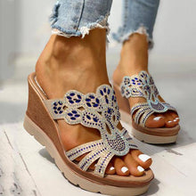 Carregar imagem no visualizador da galeria, Libiyi Women&#39;s Platform Wedge Casual Sandals - Libiyi