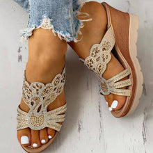 Cargar imagen en el visor de la galería, Libiyi Women&#39;s Platform Wedge Casual Sandals - Libiyi