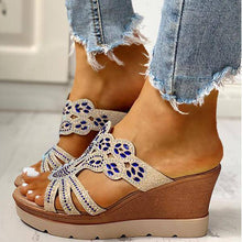 Cargar imagen en el visor de la galería, Libiyi Women&#39;s Platform Wedge Casual Sandals - Libiyi