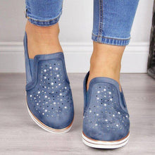 Cargar imagen en el visor de la galería, Libiyi Women Breathable Slip-on Flat Shoes - Libiyi