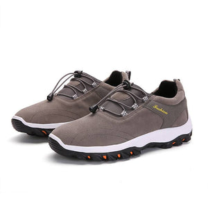 Libiyi Men Synthetic Suede Non Slip Outdoor Casual Hiking Shoes - Libiyi