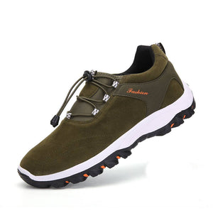 Libiyi Men Synthetic Suede Non Slip Outdoor Casual Hiking Shoes - Libiyi