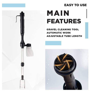 (Buy 2 Get Free Shipping)Electric Aquarium Gravel Cleaner - Libiyi