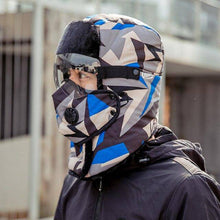 Cargar imagen en el visor de la galería, Unisex Winter Warm Hat with Windproof Facemask and Windproof Glasses - Libiyi