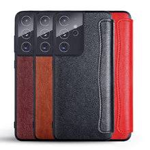 Carregar imagem no visualizador da galeria, Flip Leather Case for Samsung Galaxy S21 Series - Libiyi