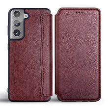 Load image into Gallery viewer, Flip Leather Case for Samsung Galaxy S21 Series - Libiyi