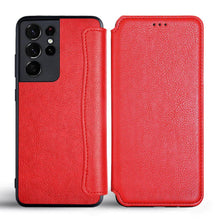 Carregar imagem no visualizador da galeria, Flip Leather Case for Samsung Galaxy S21 Series - Libiyi