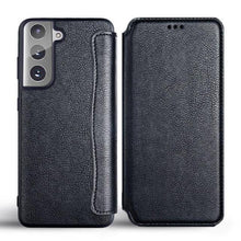 Laden Sie das Bild in den Galerie-Viewer, Flip Leather Case for Samsung Galaxy S21 Series - Libiyi