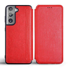 Laden Sie das Bild in den Galerie-Viewer, Flip Leather Case for Samsung Galaxy S21 Series - Libiyi