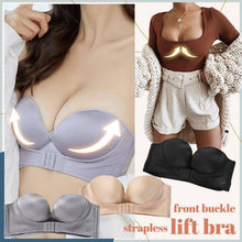 Charger l&#39;image dans la galerie, Strapless Front Buckle Lift Bra - Libiyi