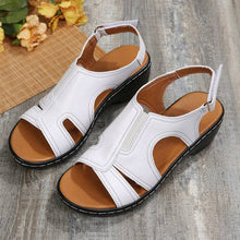 Laden Sie das Bild in den Galerie-Viewer, Libiyi Summer Velcro Fish Mouth Casual Women&#39;s Sandals - Libiyi