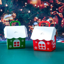 Cargar imagen en el visor de la galería, Christmas Candy DIY Paper Box (10pcs) - Libiyi