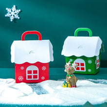 Cargar imagen en el visor de la galería, Christmas Candy DIY Paper Box (10pcs) - Libiyi