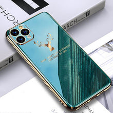 Carregar imagem no visualizador da galeria, 2022 Deer Pattern Camera All-inclusive Electroplating Process iPhone Case - Libiyi