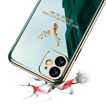 Charger l&#39;image dans la galerie, 2022 Deer Pattern Camera All-inclusive Electroplating Process iPhone Case - Libiyi