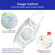 Carregar imagem no visualizador da galeria, 7th Generation 3D Silicone Softer Face Mask Bracket-Prevent Glasses From Fogging - Libiyi